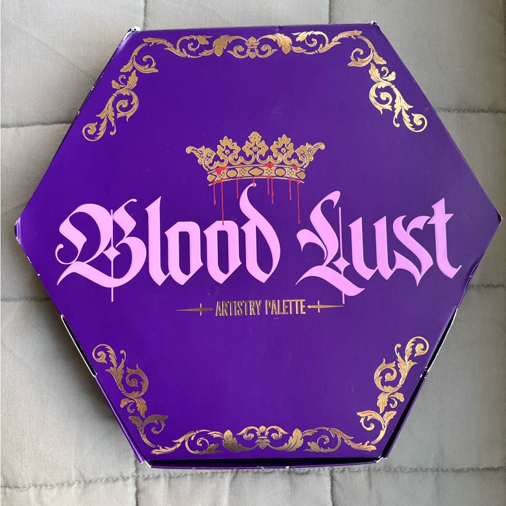 NIB Jeffree Star Blood Lust Artistry Palette eye shadow - Picture 2 of 6